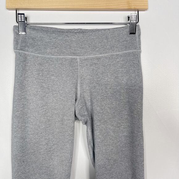 Athleta Girls XLarge 14 Gray Major League Mesh Tight Leggings Workout Pieced - Picture 3 of 11